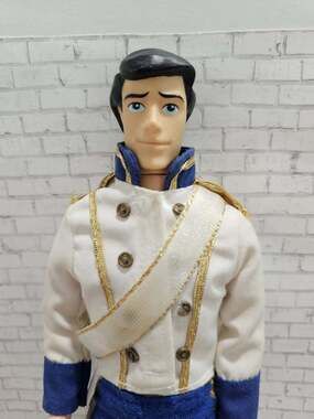 Vintage 1991 Tyco Little Mermaid Prince Eric Wedding Doll 12in Complete Outfit